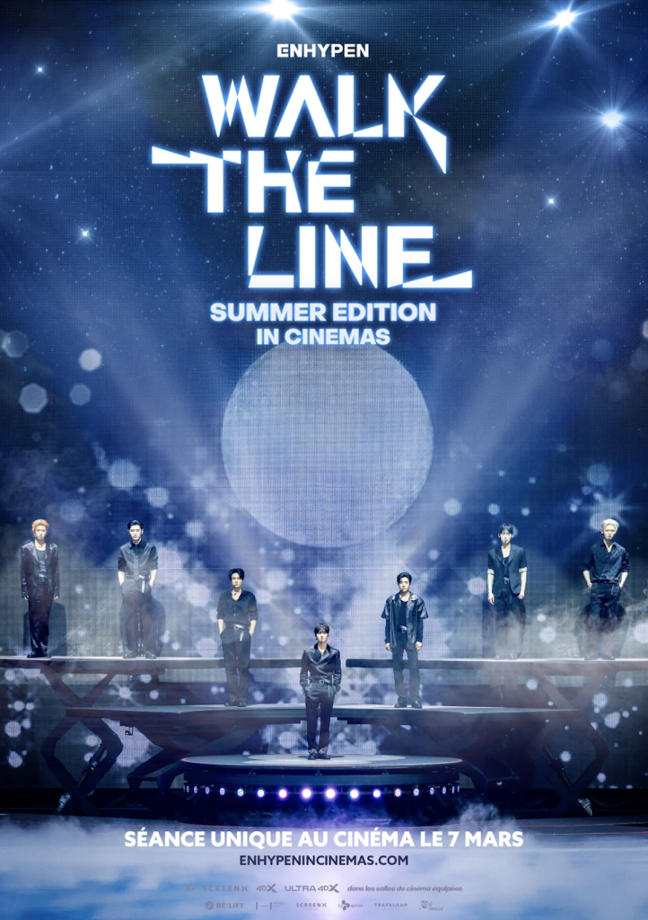 Enhypen Walk the Line Summer Edition in Cinemas