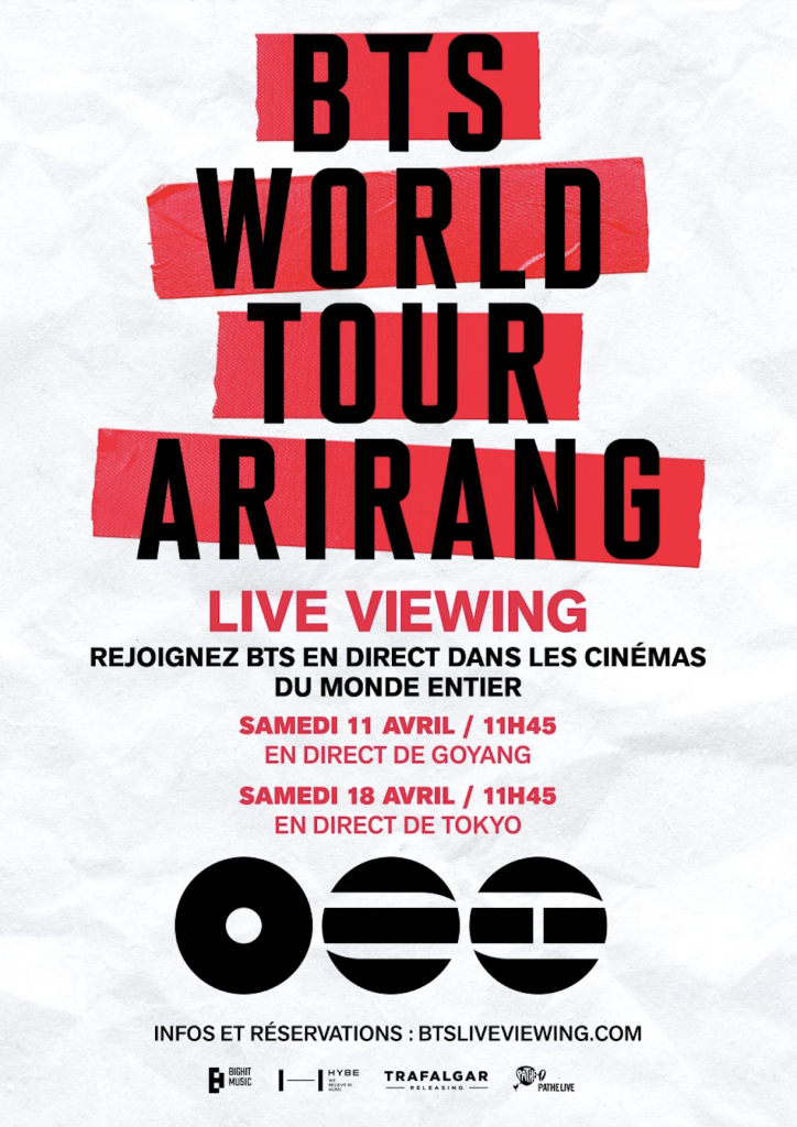 BTS World Tour Arirang : Live Viewing