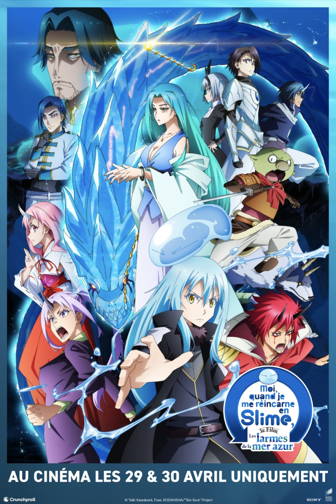 Moi, quand je me réincarne en Slime, le Film – Les Larmes de la Mer Azur