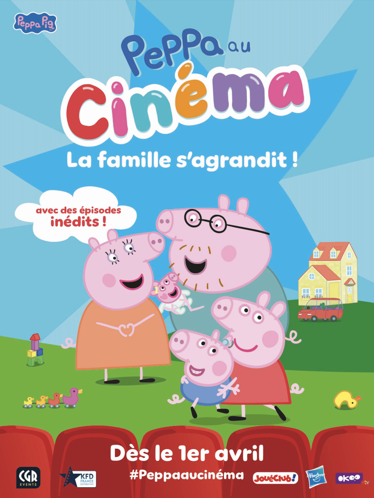 Peppa Pig au Cinéma – La Famille s&rsquo;agrandit